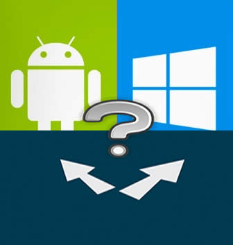 ecran interactif android ou windows
