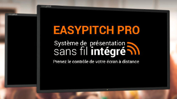 Ecran interactif tactile Easypitch Pro